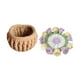 thumbnail image 4 of Kit de crochet para principiantes, posavasos de flores de crochet, regalo de hilo fácil, completamente hecho a mano Púrpura, 4 of 9