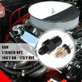 thumbnail image 2 of Unique Bargains 1 Set Auto Engine Temperature Cooling Fan Switch Thread-On AN Fitting Adapter 6AN 190'F On-175'F Off, 2 of 6