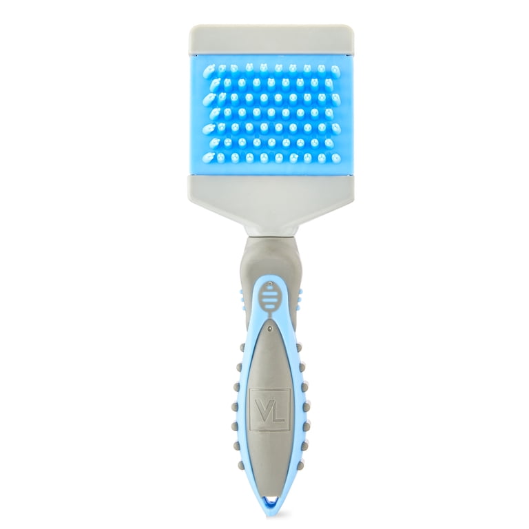 Vibrant Life Flexible Massage and Slicker Brush for Cats photo 4