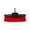 Red, variant on Ohmyroo 4 Inch Power Drill Brush Head Large Scrubber for Floor Tile Carpet Cleaning