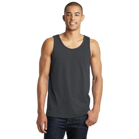 District Young Mens The Concert Tank-XL (Charcoal)