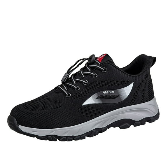 YUHAOTIN Non Work Shoes for Men On Sneakers Men Wide Couple Men's Spring and Summer New Non Walking Fashion Light Shoes Middle Aged and Elderly Shoes