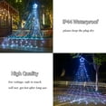 thumbnail image 4 of Oycbuzo Christmas Star String Lights Outdoor 13FT 246LED 8Modes for Holiday Party Yard Garden Decor-White, 4 of 7