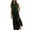 Army Green, variant on Lolmot Wedding Guest Dresses for Women,Sleeveless Round Neck Loose Dress Patchwork Solid Color Fork Opening Side Slit Dress Fitted Maxi Dresses