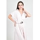 thumbnail image 4 of Vestido camisero con cinto Roman Fashion /Juvenil, 01671 (Rosa) rosa CH, 4 of 5