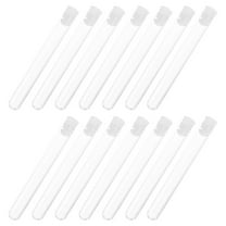 Raindrops Clear Plastic Test Tubes with Lids for Sample Storage and Laboratory Use 50 Pcs Small Disposable Tubes