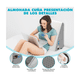 thumbnail image 5 of Almohada Cojin Antireflujo Grande Malubero GRIS/CLARO, 5 of 5