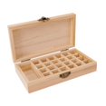 thumbnail image 2 of Estante de almacenamiento de aceites esenciales Caja de aceites esenciales Contenedor de fragancias de 25 ranuras Soporte de aceites esenciales Cajón, 2 of 8