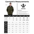thumbnail image 3 of WenVen Men's Winter Jacket Warm Puffer Coat Hooded Thicken Puffer Parka Green M, 3 of 12