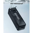 thumbnail image 4 of Anker Soundcore 2 Altavoz Bluetooth portátil con sonido estéreo de 12 W, Bluetooth 5, Bassup, IPX7 a prueba de agua, tiempo de reproducción las 24 horas, emparejamiento estéreo inalámbrico, altavoz pa, 4 of 7