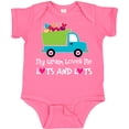 thumbnail image 3 of Inktastic Gram Loves Me Grandchild Truck Boys Baby Bodysuit, 3 of 5