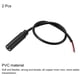 thumbnail image 3 of Cable de audio de 3.5mm hembra a cable desnudo TS de 2 polos mono de 1/8" 0.25m, 2 paquetes, 3 of 5