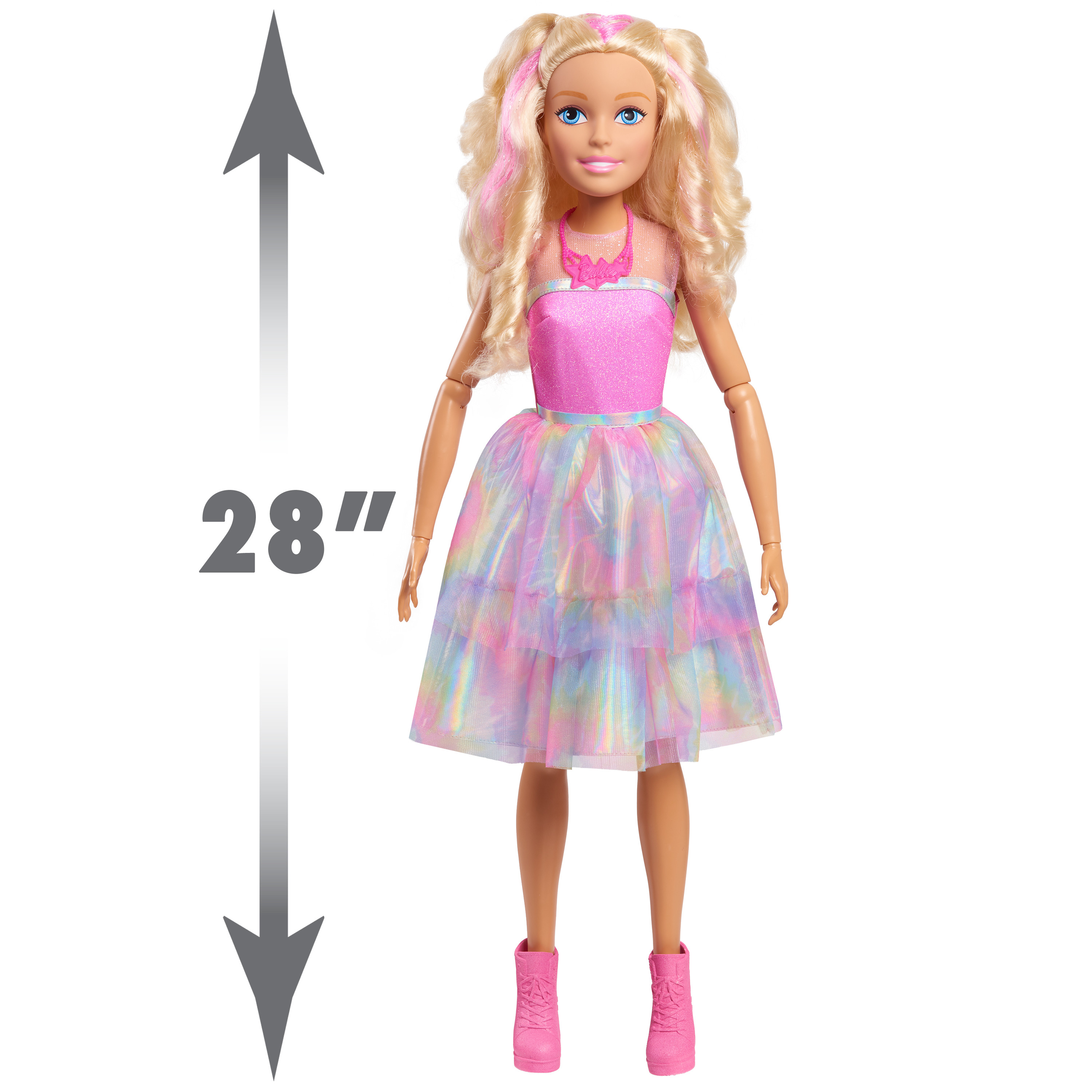 Barbie 28-Inch Tie Dye Style Best Fashion Friend, Blonde Hair,  Kids Toys for Ages 3 Up, Gifts and Presents - image 4 of 10