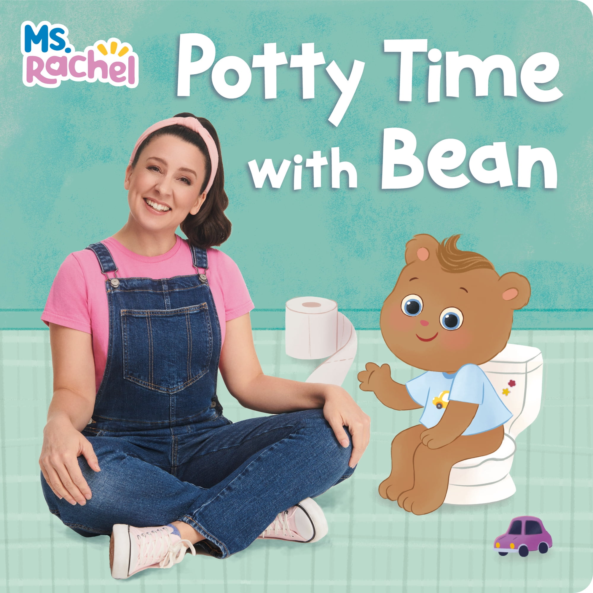 Potty Time with Bean (Ms. Rachel) (Board Book)