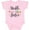 AD-Pink, variant on Inktastic Middle Sister- dots and arrow Girls Baby Bodysuit