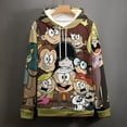thumbnail image 4 of The Loud House Casual Pullover Hoodie Unisex Hooded Sweatshirt Novelty 3D Graphic Long Sleeve Sweater with Pocket S, 4 of 8
