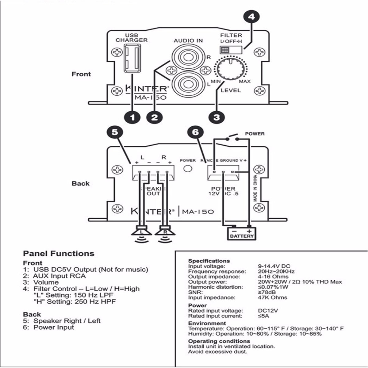 Pyle plmpa35 wiring diagram