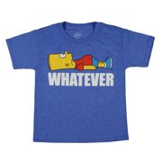 The Simpsons Boys Bart Whatever Graphic T-Shirt, Sizes 4-18