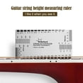 thumbnail image 1 of Tachiuwa Accurate Electric Guitar Stainless Steel String Action Ruler /Metric, 1 of 9