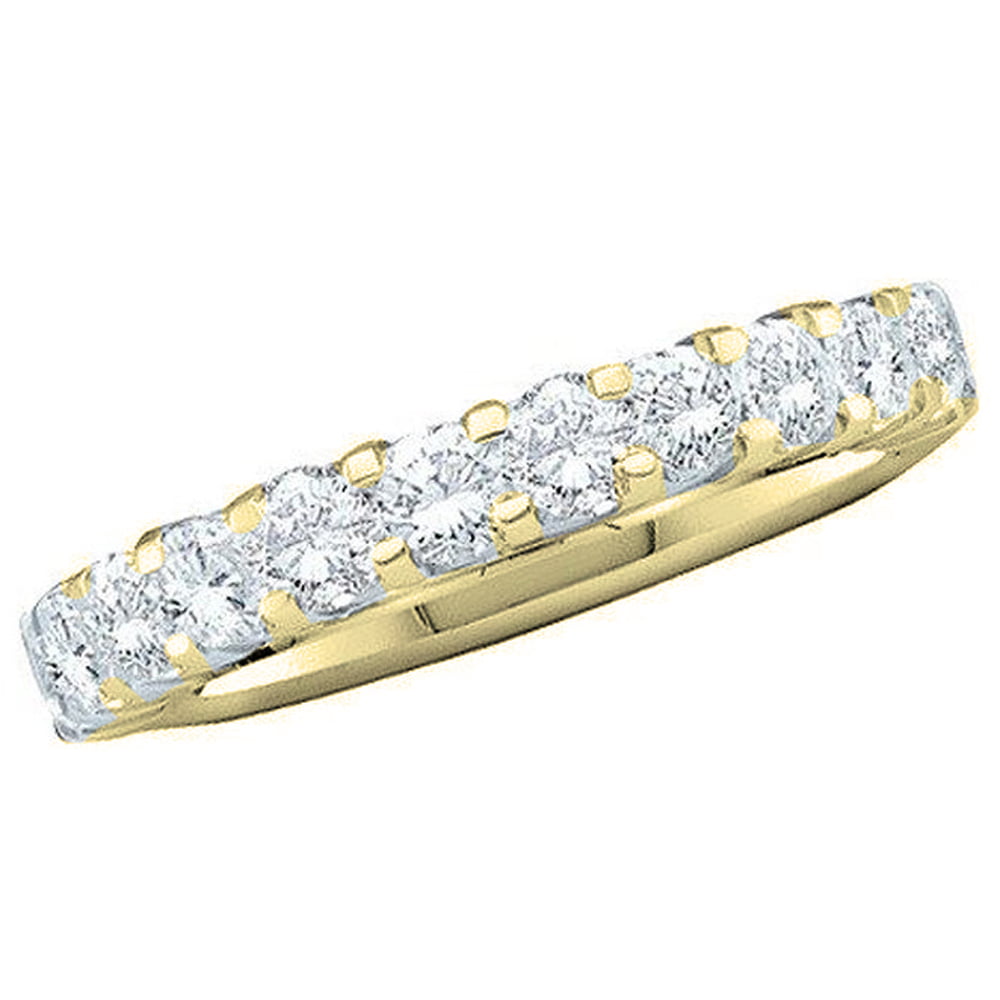 ctw Dazzlingrock Collection 0.24 Carat 18K Gold Round Diamond Ladies Wedding Stackable Band Guard Ring 1/4 CT