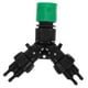 thumbnail image 4 of Divisor de manguera de jardín: Divisor de manguera de riego por goteo de 4 vías, adaptador de tubo de 1/4" para sistema de riego - Conector de grifo de agua para jardín, patio y plantas de césped, 4 of 5
