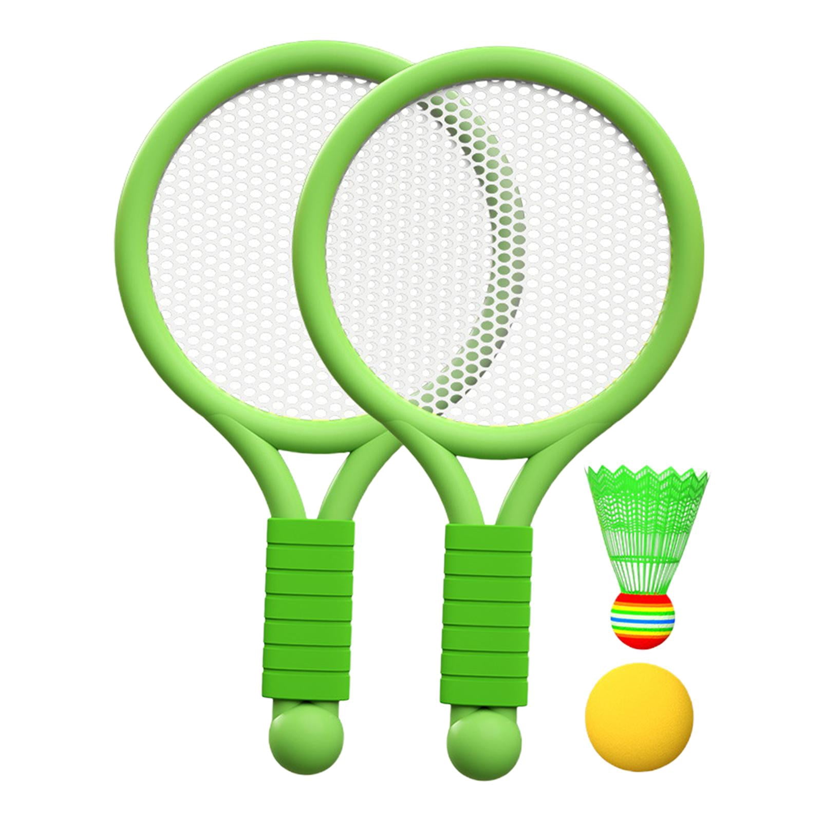 GARENDE Children Badminton Tennis Set Tennis Racket for Kids for Yard Girls Backyard Green