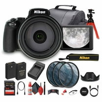 Nikon COOLPIX P1100 125x Zoom Digital Camera with 64GB SD Card, Tripod, Bag and Accessories Bundle