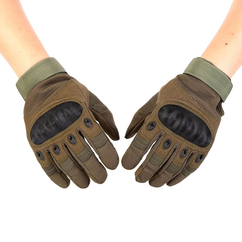 Outdoor Gloves Hiking Glove Rock Climbing Rubber Full fingers Gloves