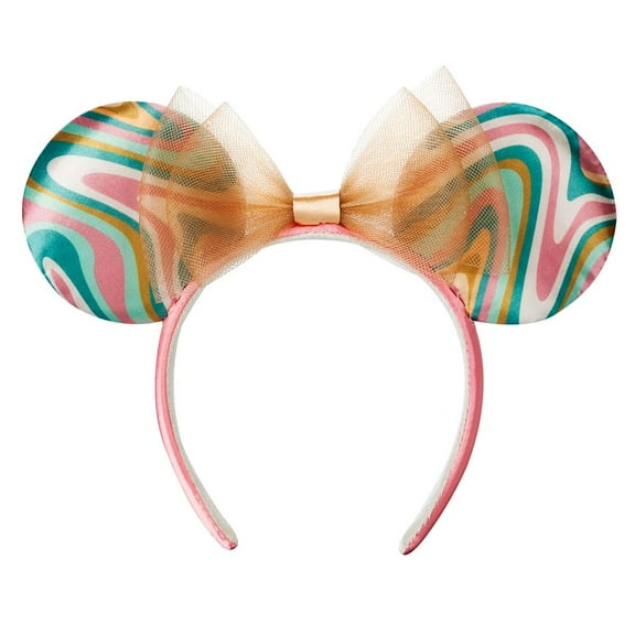 Minnie Mouse Ear Headband – Swirl Theme Park Accessory Costume Dress Up