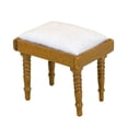 thumbnail image 1 of Taburete para , Muebles en Miniatura, Juguete para Juego de Imitación para , Mini Juguetes Creativos de Madera para El Desarrollo, Marrón Salvador Escena de casa de muñecas en miniatura, 1 of 10