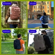 Skyway Luggage Rainier Deluxe Laptop Backpack, Adult, 19L
