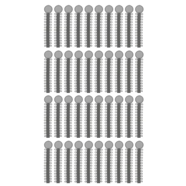 40 Tiras de Ligaduras Elastoméricas para Ortodoncia, Anillos O para Brackets, Bandas de Goma Tipo 2
