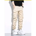 thumbnail image 3 of Jogger Cargo Gabardina Strech Para Hombre Pantalón Casual, 3 of 4