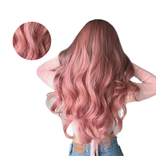 Light pink hair wig outlet