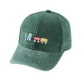 thumbnail image 6 of Kids Washed Baseball Cap For Boys And Girls Retro Train Design Adjustable Sun Hat For Outdoor Activities Cozy Navy - One Size, 6 of 8
