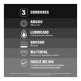 thumbnail image 3 of Condones Sico Safety seguridad 3 pzas, 3 of 4