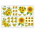 thumbnail image 1 of Decorative Wall Stickers Removable Sunshine Theme For Home Owners And Parents In Yellow 4Set, 1 of 3