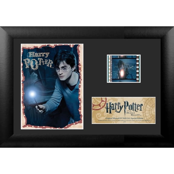 Harry Potter and the Deathly Hallows (Wand) Minicell FilmCells Framed Desktop Presentation USFC5428
