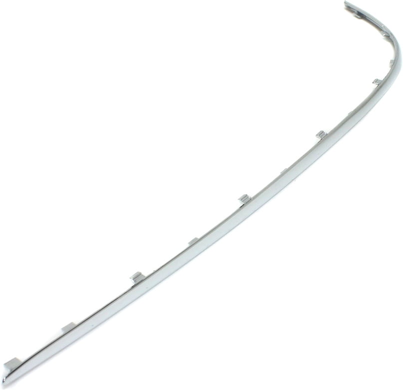 Bumper Trim Compatible With 2003-2005 Mercedes Benz E320 2006 E350 Rear, Left Driver Side, Outer Chrome