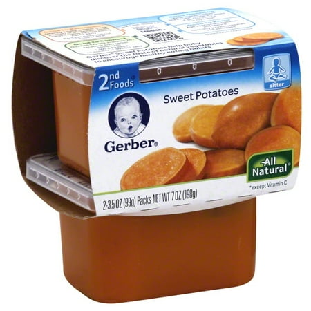 Gerber Gerber 2nd Foods Sweet Potatoes, 2 ea