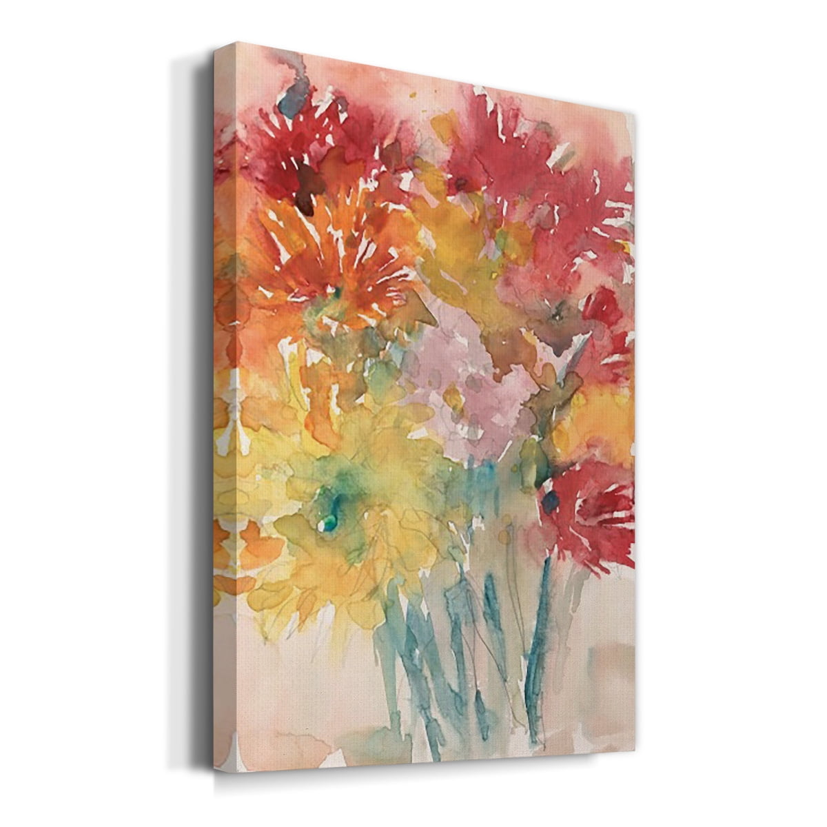 Floral Treats I Premium Gallery Wrapped Canvas - Ready to Hang