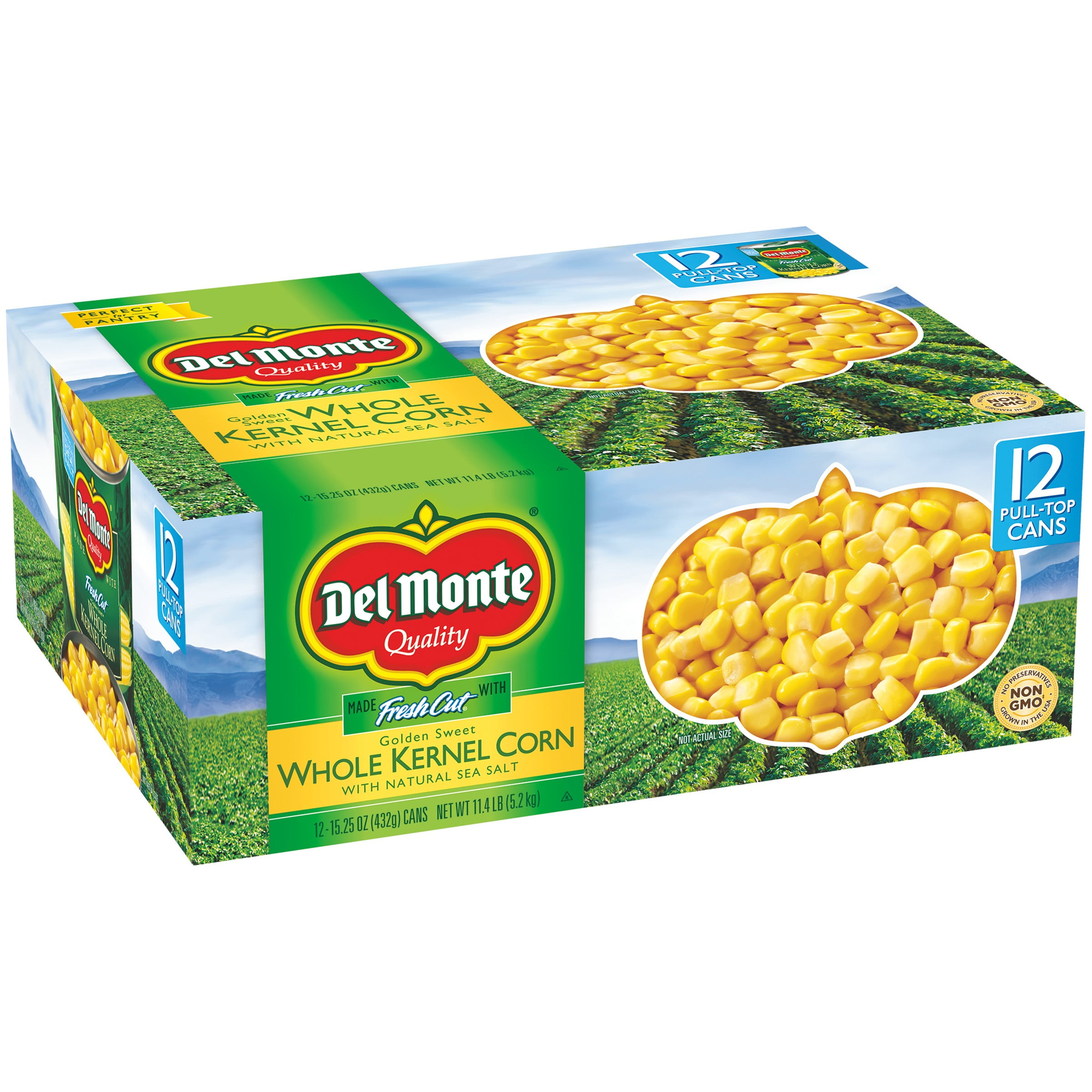 Del Monte Whole Kernel Corn 15.25 Ounce (Pack of 12)