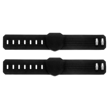 Uxcell Magnetic Cigarette Holder for Golf Cart Adjustable Silicone Cigarette Band Clip Accessories Fit 38-60 Rings & 2Pcs & Black-Fitting For(Golf Carts/Fishing Rods/Boats/Gifts)
