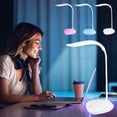thumbnail image 1 of sdhkgrrt under $5 3Pcs USB Desk Lamp, USB Rechargeable Desk Lamp,3 Level Dimmable Eye Protection Table Lamp,Adjustable Study Reading Bedside Lamp,Portable Mini Desk Light for Teens,LED Night Light, 1 of 9