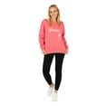 thumbnail image 3 of Jollidays Women's Cheers Christmas Pullover Sweatshirt, Sizes S-XXL, 3 of 5