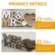 thumbnail image 5 of Marco de fotos de boda y letrero de madera para señoras, regalos para amantes románticos de la decoración del hogar, 5 of 6
