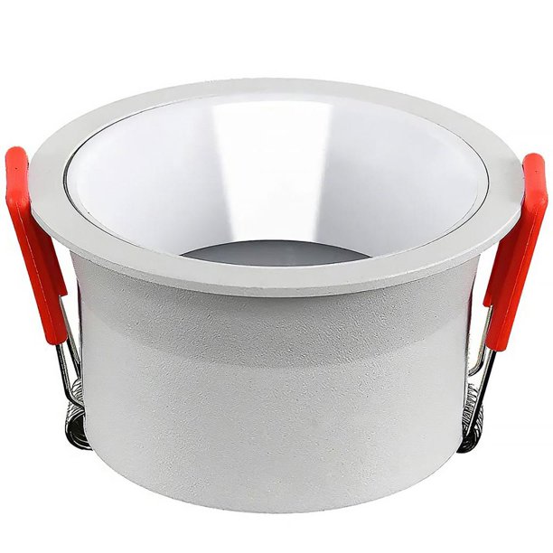 Bearachild Foco empotrable de bisel estrecho integrado Foco empotrable de bisel estrecho Luz Foco de orificio de techo LED con luz cálida para el Iluminación y accesorios Bearachild HA017553-00