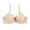 Gray, variant on XFLWAM Women's Push Up Bra Wirefree Bra Solid Color Comfort Breathable Bra Full Coverage Bralette Lace Bra