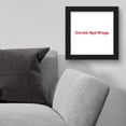 thumbnail image 6 of Gallery Pops NHL Detroit Red Wings - Wordmark Wall Art, Black Framed Version, 12" x 12", 6 of 6