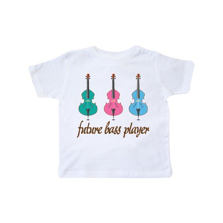 

Inktastic Bass Player Kids Future Gift Toddler Boy or Toddler Girl T-Shirt